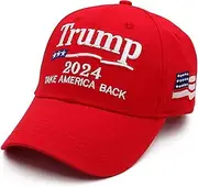[Engmoo] Trump 2024 Hat,Trump 2024 Keep America Great Hat Camo Baseball Cap with USA Flag MAGA Adjustable Cap