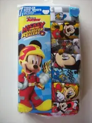 Mickey and the Roadster Racers Underwear Underpants Boys 7 Briefs 2T/3T 4Toddler