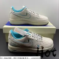 在飛比找蝦皮購物優惠-Hot Nike Air Force 1 Low 白藍 空軍