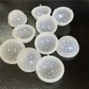 10PCS White PIR HDPE Human Body Infrared Induction Fresnel Lens