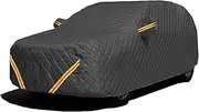 Anti-Hail Car Cover for Ford Everest, Outdoor Full Protection Tarpaulin Oxford Fabric Anti-Hail Car Cover Waterproof Breathable Dustproof Indoor(DD)