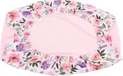 Changing Pad Cover, Soft Skin Friendly Stylish Printing Removable Diaper Change Table Sheets for Babies Infants, Safe, Comfortable, and Breathable (Rose Red Flowers, Pink Plush)