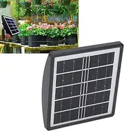 Topyond Spray Irrigation System Kit,Solar Powered Automatic Self Watering System with Timer Mode, for Greenhouse, Garden, Lawn, Drip Irrigation Kit,Solar Auto Watering for Plants