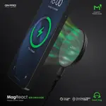 『ONPRO』MAGREACT™ 15W 磁吸式無線充電器 無線充電線 支架 充電線