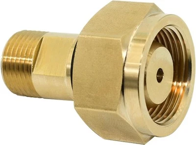 CGA-520 B Tank Acetylene to CGA-200 MC Regulator, Acetylene...