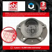 Wheel Hub fits AUDI S5 8F7, 8T3, 8TA 3.0 4.2 07 to 17 8K0407607A 8K0407613B Febi