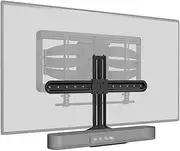 Sanus Soundbar Mount Compatible with Sonos Beam - Height Adjustable Up to 12" & Designed to Work with Any TV - Custom Fit to The Beam for Optimal Audio Performance