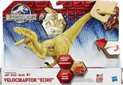 Hasbro Jurassic World Growler Velociraptor Echo Dinosaur with Sound and Lights