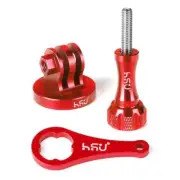 HSU Tripod Mount Adapter for GoPro Aluminum GoPro Tripod Adapter with Thumbscrew
