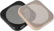 ETHZZLE 2pcs Decorative Car Speaker Grille Mesh Cover for Square Speakers Stylish and Secure Mounting Frame Easy to Install and Replace for Car Audio Home Setup