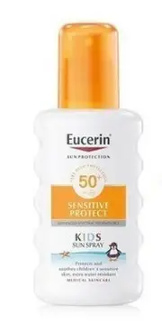 Eucerin Sensitive Protect sun cream for children with very high protection SPF 50+ 200 ml