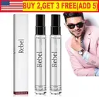 Rebel Pheromone Cologne for Men, 2024 New Rebel by Alloura for Men