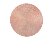 Maxwell & Williams Table Accents Lace Metallic Round Placemat Set of 4 Rose Gold