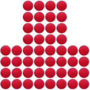 120 Pcs Clown Nose Ball Sponge Child Decorative Red Foam Bulk