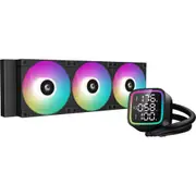 DEEPCOOL LD360 Black 360mm ARGB Liquid Cooler For Intel LGA 1851/1700/1200/1151/1150/1155, AMD AM5/AM4 [R-LD360-BKMSN-G-1]