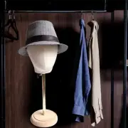Caps Storage Rack Manikin Head Adjustable Height Portable Display Holders Hat