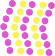 MOLUCKFU 200pcs Math Counting Teaching Colored Bingo Chip Learning Counters Disk Math Counting Chip Counting Chips Bingo Counting Chip Mini Poker Chip Game Token Counting Disc Resin