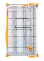 Fiskars Portable SureCut Paper Trimmer Titanium 12 Inch