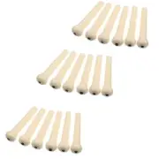 Guitar String Holder Replacement Set of 12 Bridge Pins for Acoustic Guitars