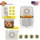 Compact 2-Quart TurboFry Air Fryer - Healthy Cooking with Timer & Temp Control