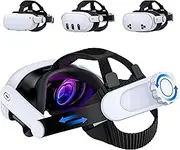 Head Strap for Quest 3S/Quest 3/Quest 2,Quest 3 Elite Strap Replacement Enhanced Support Comfort,VR Accessories Head Strap Compatible with Oculus Meta Quest 3 Reduce Facial Stress Intellivision Games