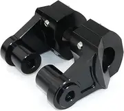 Handlebar Riser Bar 25.4mm Handle Bar Riser Handlebar Risers for Y&AMAHA XV 1600 for Road Star XV1700 XVS950 for VStar 950 for Royal Star for Shadow 600(Black)