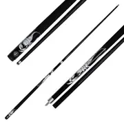 Black Scorpion Graphite Composite Pool Snooker Billiard Cue 11mm Screw tip