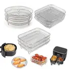 Stackable Dehydrator Rack 3Layer Basket Tray Air Fryer Accessories
