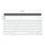 Logitech K480 Multi-Device Wireless Keyboard (White)