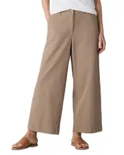 Eileen Fisher Wide Leg Ankle Pants