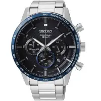 在飛比找Yahoo!奇摩拍賣優惠-SEIKO 精工 CS三眼計時手錶(8T63-00L0D S