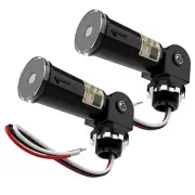 2Pack,Dusk to Dawn/Day Night Sensor, Photoelectric Switch, Photo Cell8190
