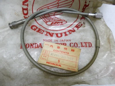 Honda CB90 CB125 Tacho Cable NOS Tachometer Genuine Grey Wire 37260-324-000