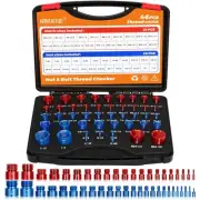 46 Nut and Bolt Thread Checker Standard and Metric,Bolt Size and Thread Gauge...