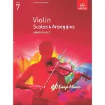 【凱翊︱ABRSM】英國皇家小提琴音階與琶音第7級 VIOLIN SCALES&ARPEGGIOS GRADE 7