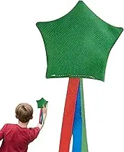 Kids Bean Bag Toss - Star Bean Bags,Portable Throwing Toy with Ribbons, Toss Game Weights for Carnival Classroom Beach Gym Class