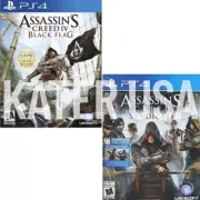 Assassin's Creed IV: Black Flag + Syndicate PS4 Brand New Game Special Bundle