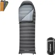 Ultralight 600 FP Cold Weather Sleeping Bag for Camping & Hiking Adventures
