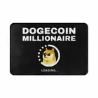 Dogecoin Crypto Miners Meme Doormat Kitchen Mat Millionaire Loading Balcony