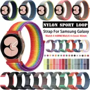 Nylon Band Sports Strap For Samsung Galaxy Watch 4 44mm 40mm Classic 46mm 42mm