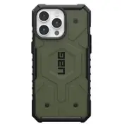 [114301117272] Pathfinder MagSafe Apple iPhone 15 Pro Max 6.7" Case Olive Drab,18ft. Drop