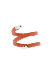 wrapped spiral bracelet One size Multicolor