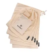 Karlstert Set 5 Cotton Muslin Produce Bags