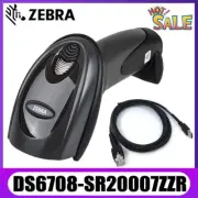New Zebra Symbol DS6708-SR20007ZZR 1D 2D Handheld Barcode Scanner Reader USB Kit