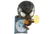 Spider-Man Black & Gold Suit with Magic Shooter Cosbaby