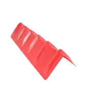 36" Vee Board Corner Protector (Red) - Durable Polyethylene Cargo Edge Guard for