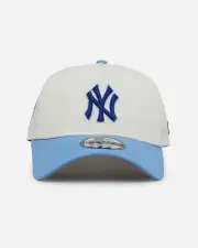 [New Era] New Era New York Yankees 'Polar Breeze' 9forty A-frame Snapback Chrome Sky - Size ONE ONE Chrome Sky