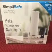SimpliSafe 7 Piece Wireless Home Security System. 24/7 Monitored Home Security