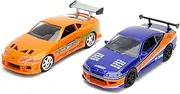 Jada Toys Fast & Furious Twin Pack 1:32 Wave 3/2 Toy Car Model Car Playset