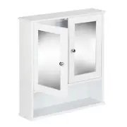 4 Tpyes Artiss Bathroom Storage Cabinet Shelf Toilet Cupboard Wall Mirror Laundry 56x13x58cm